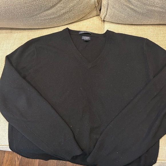 Jcrew Men’s Sweater, Italian, cashmere, size small, black - Picture 3 of 3